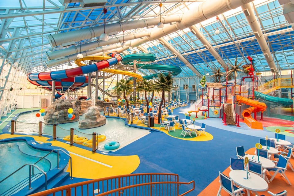Aqua park, Swimming pool