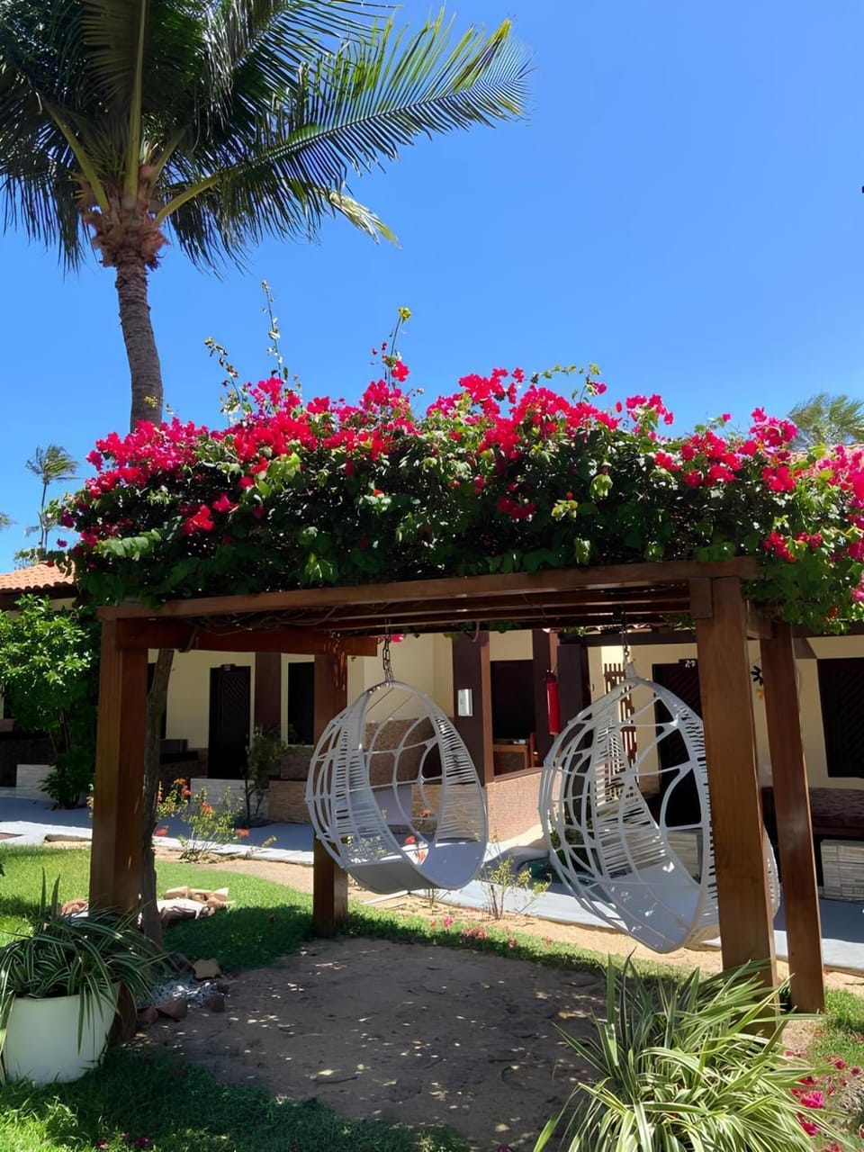 Spring, Day, Garden view, sunbed