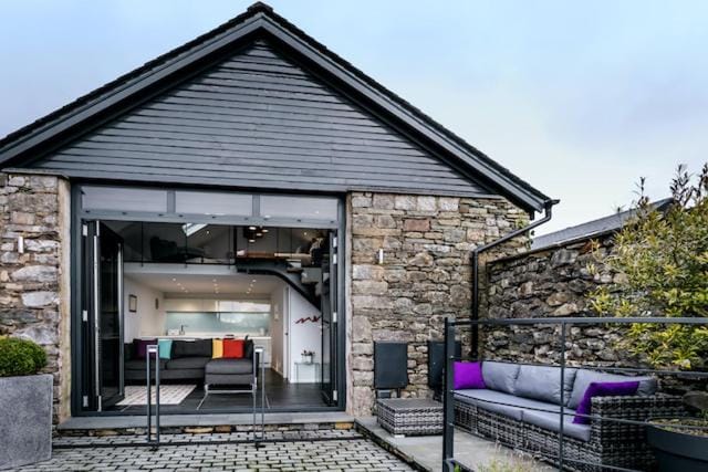 The Old Roller Shed House in England