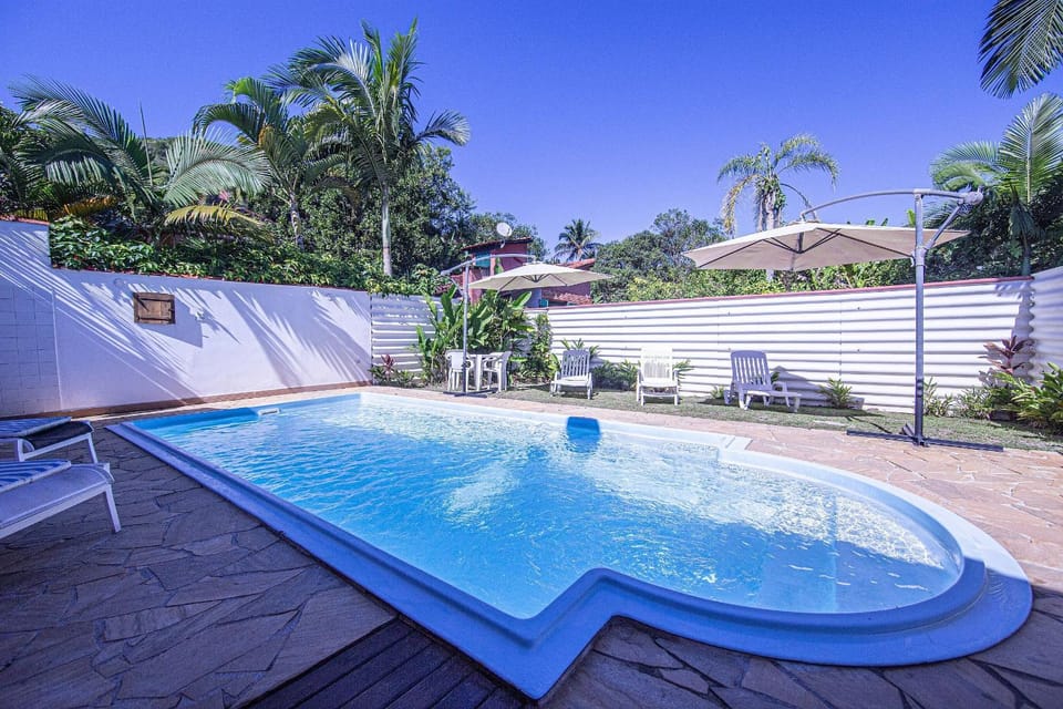 Garden, Pool view, sunbed