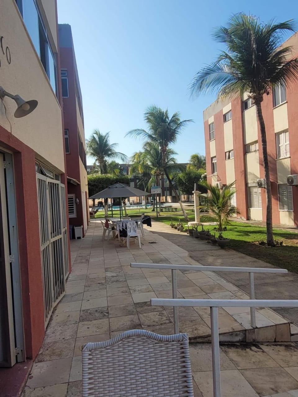 Property building, Patio