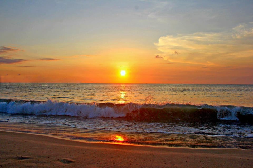 Natural landscape, Beach, Sunset