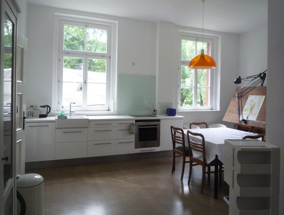 Kitchen or kitchenette, Living room, Photo of the whole room