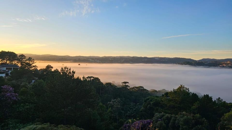 Natural landscape, Mountain view, Sunrise