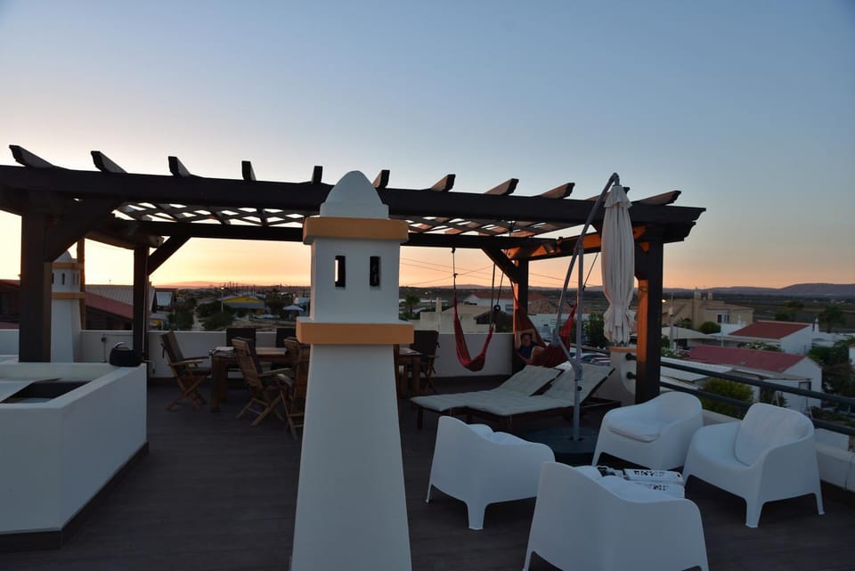 Balcony/Terrace, Lounge or bar, Sunset