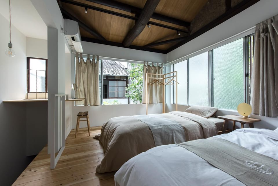A day in khaki House in Kyoto