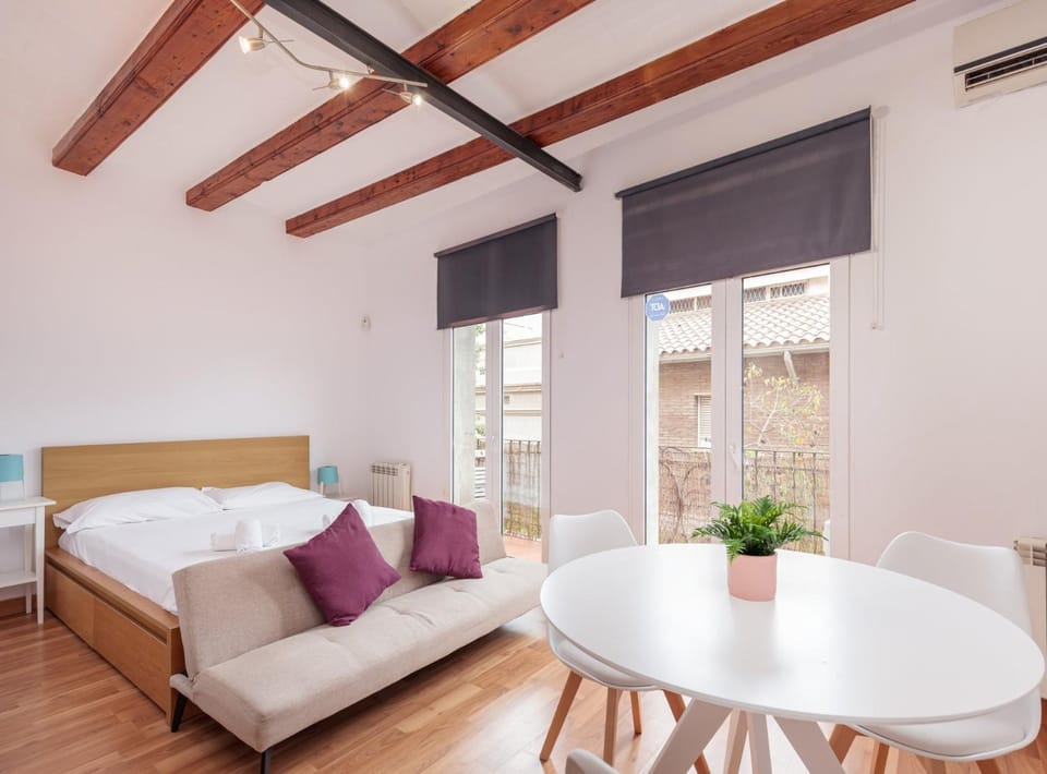 Spacious doubleroom apartment at Sants Apartment in Barcelona