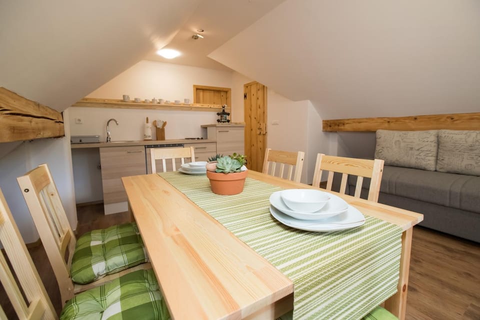 Kitchen or kitchenette, Seating area, Dining area