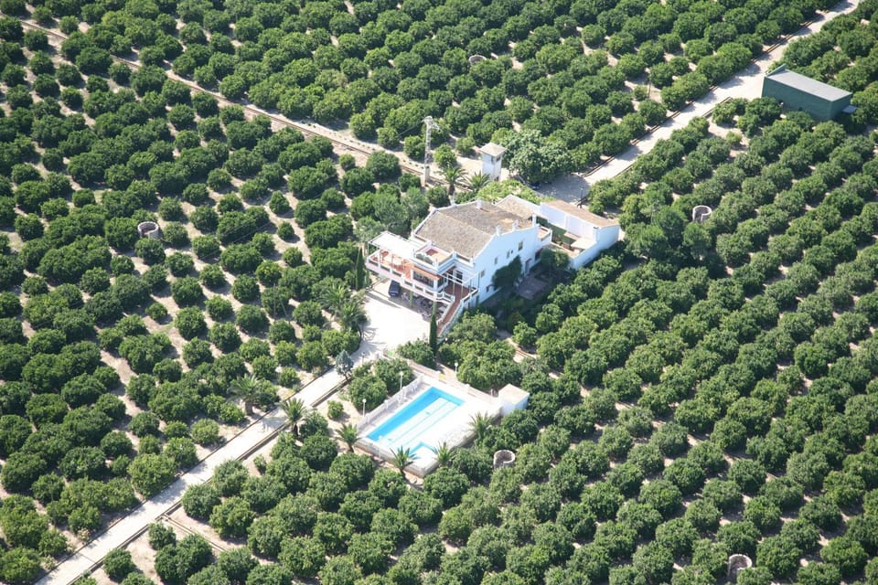 Property building, Spring, Day, Natural landscape, Bird's eye view, Pool view, Swimming pool