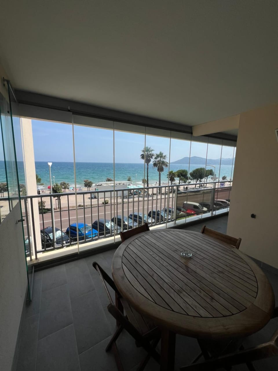 Natural landscape, Balcony/Terrace, Dining area, Sea view