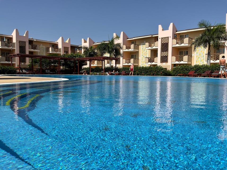 Property building, Pool view, Swimming pool