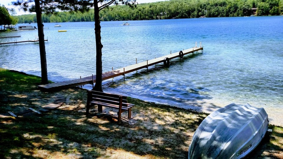 Summer, Beach, Lake view