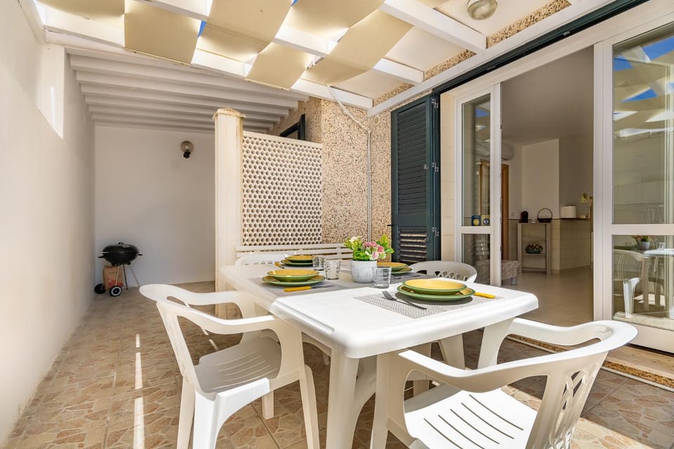 Property building, Patio