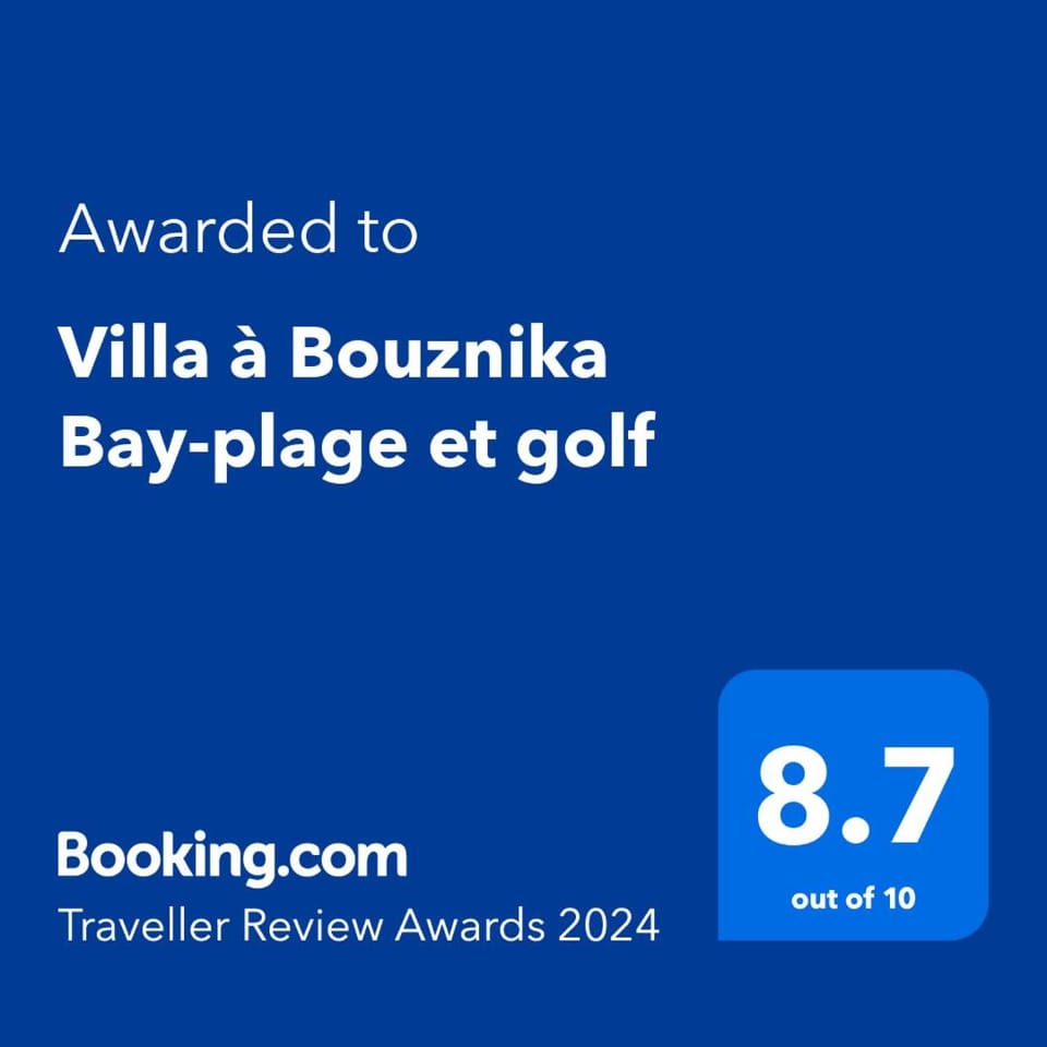 Villa à Bouznika Bay-plage et golf Villa in Casablanca-Settat