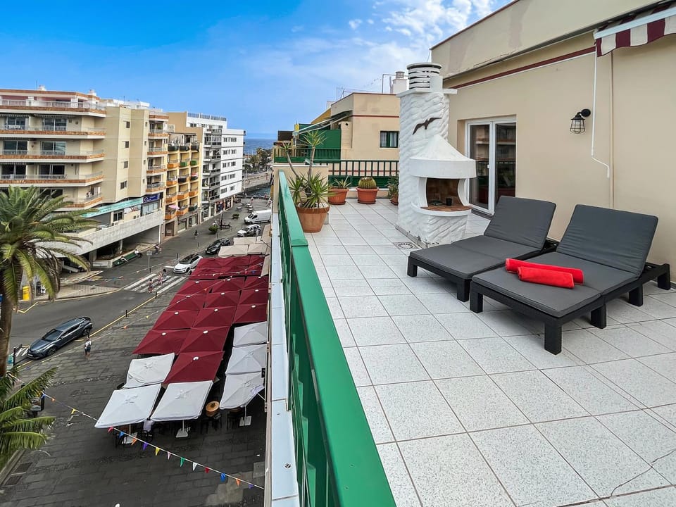 Balcony/Terrace, Balcony/Terrace, Quiet street view, sunbed, sunbed