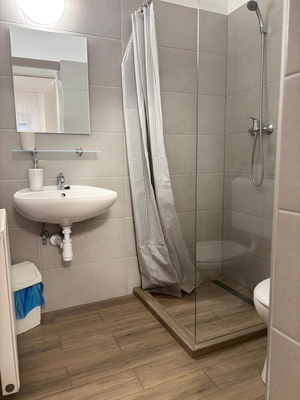 Shower, Toilet, Bathroom, towels