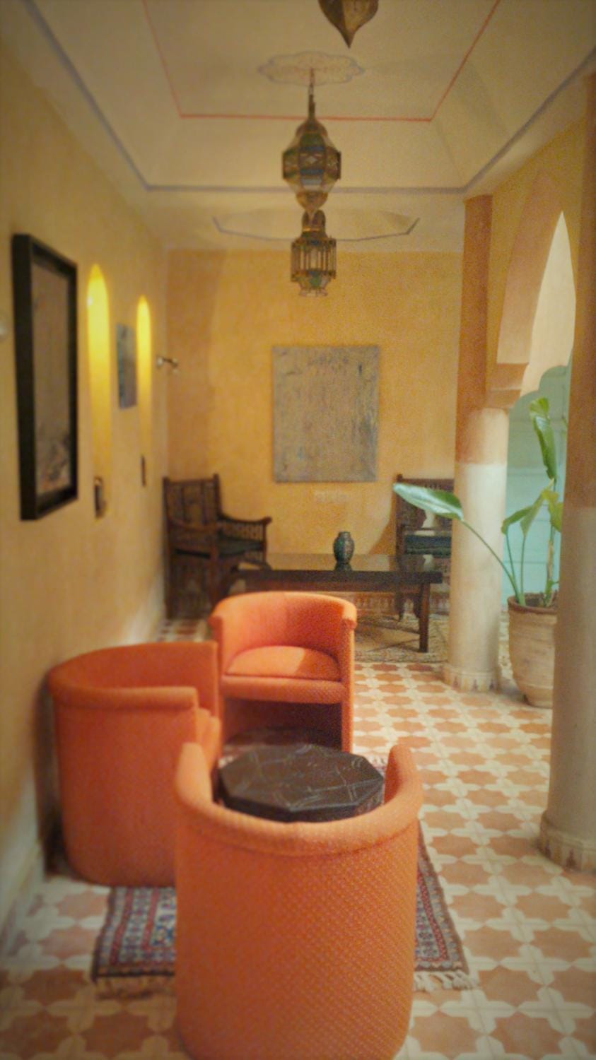 Patio, Lobby or reception