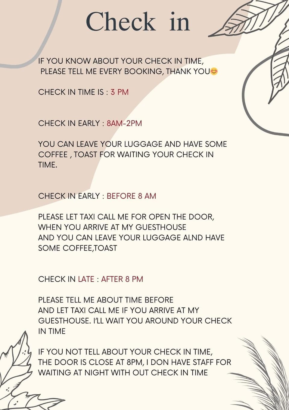 Ma Guesthouse Chiang Mai Bed and Breakfast in Chiang Mai