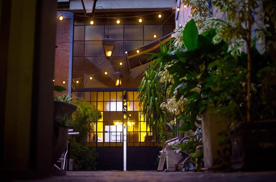 Property building, Patio
