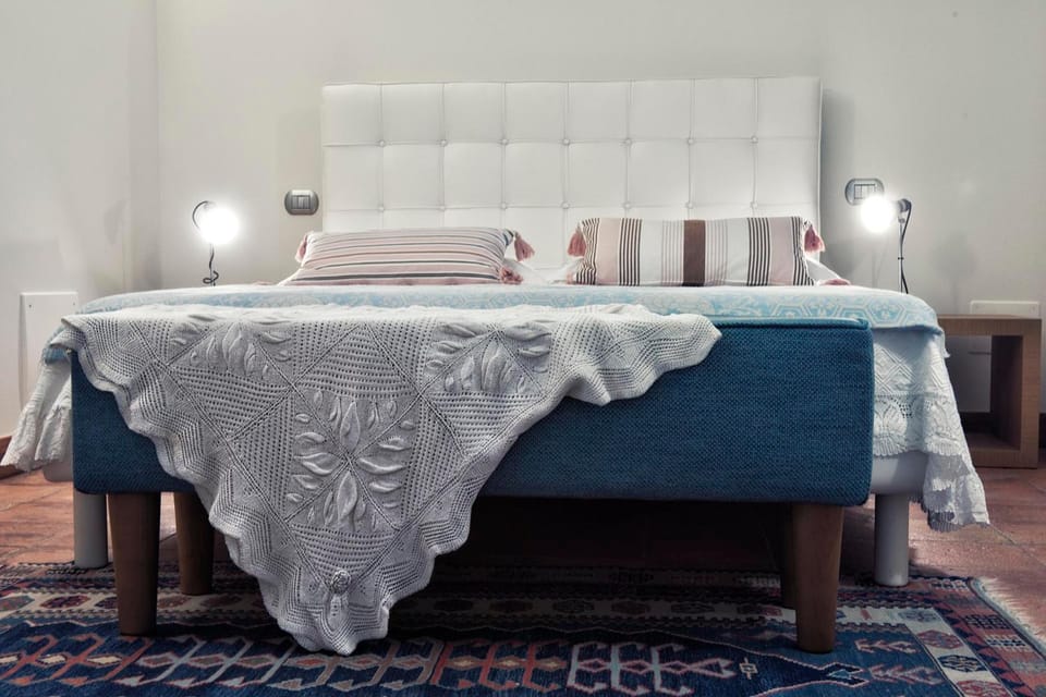 Bed, Decorative detail, Bedroom
