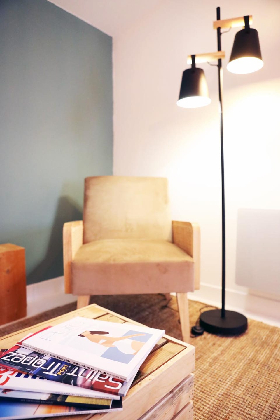 Living room, Bedroom