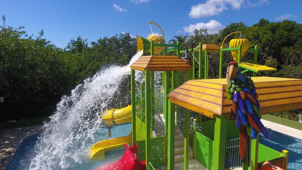 Day, Aqua park, children