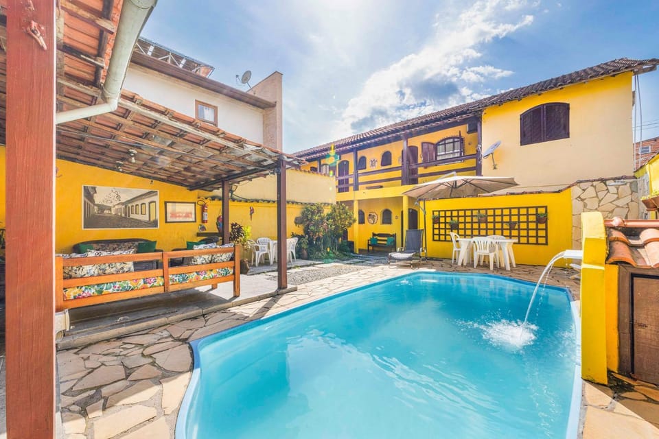Property building, Patio, Day, View (from property/room), Balcony/Terrace, Pool view, Swimming pool, Swimming pool, sunbed