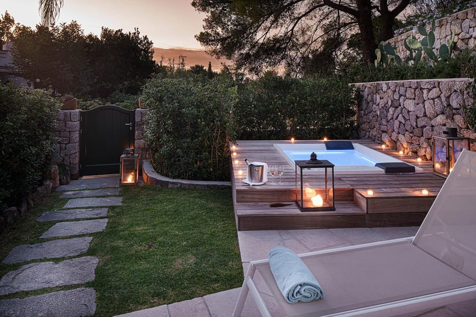 Patio, Garden view, Swimming pool