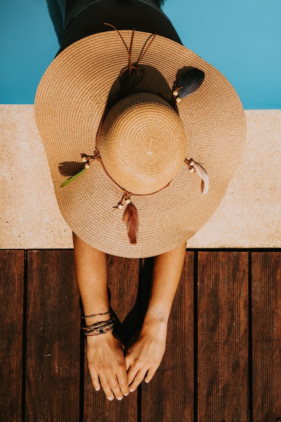People, Swimming pool, group of guests