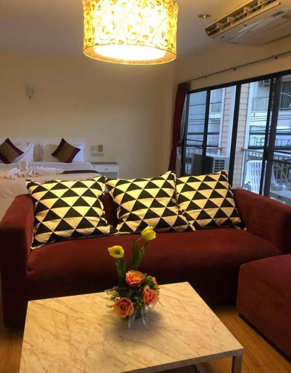 Living room, Bedroom