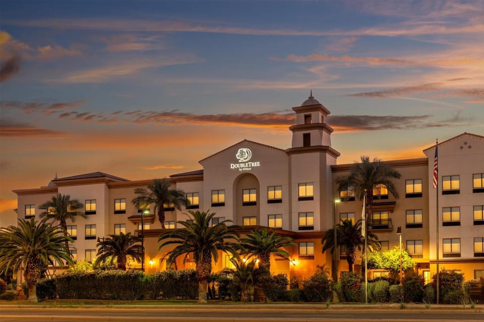Property building, Sunset