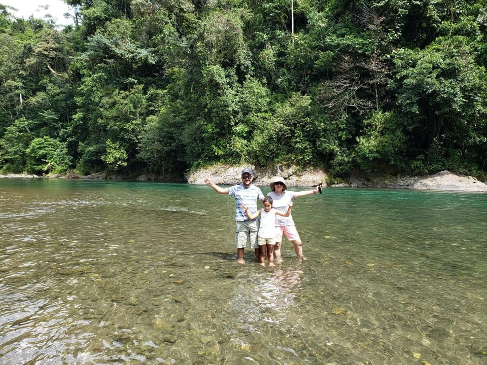 People, Natural landscape, River view, children, Family