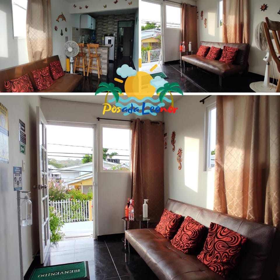 Living room, kitchen