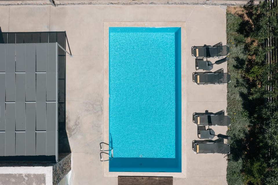 Day, Bird's eye view, Pool view, Swimming pool, sunbed
