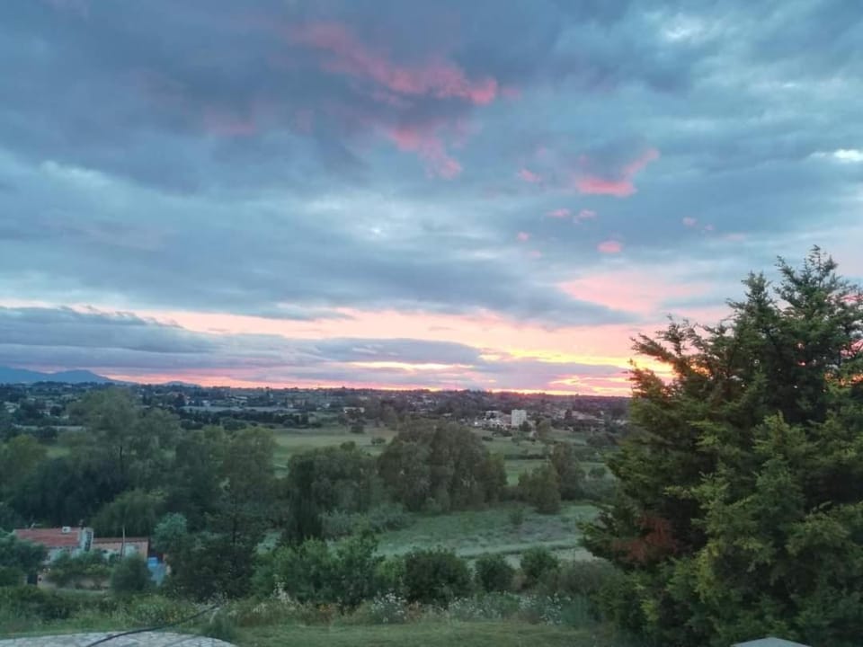 Mountain view, Sunset