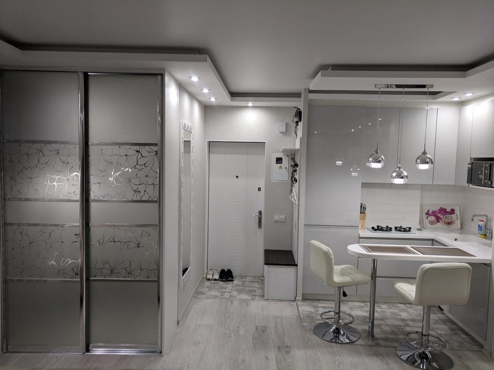 Kitchen or kitchenette, Photo of the whole room, Dining area
