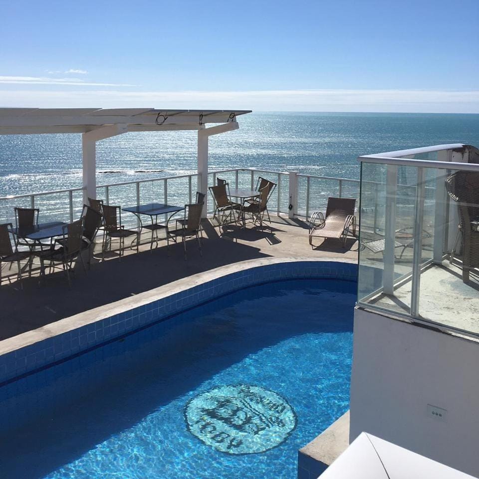 Sea view, Swimming pool, sunbed