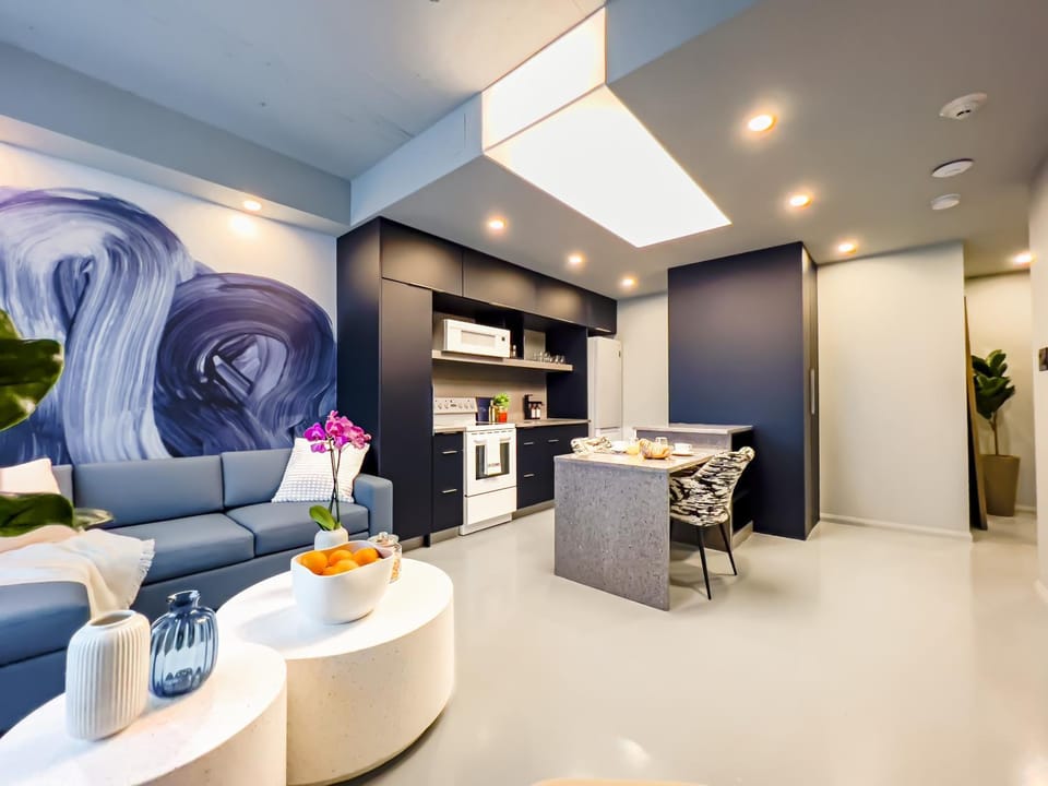 Living room, Photo of the whole room, kitchen