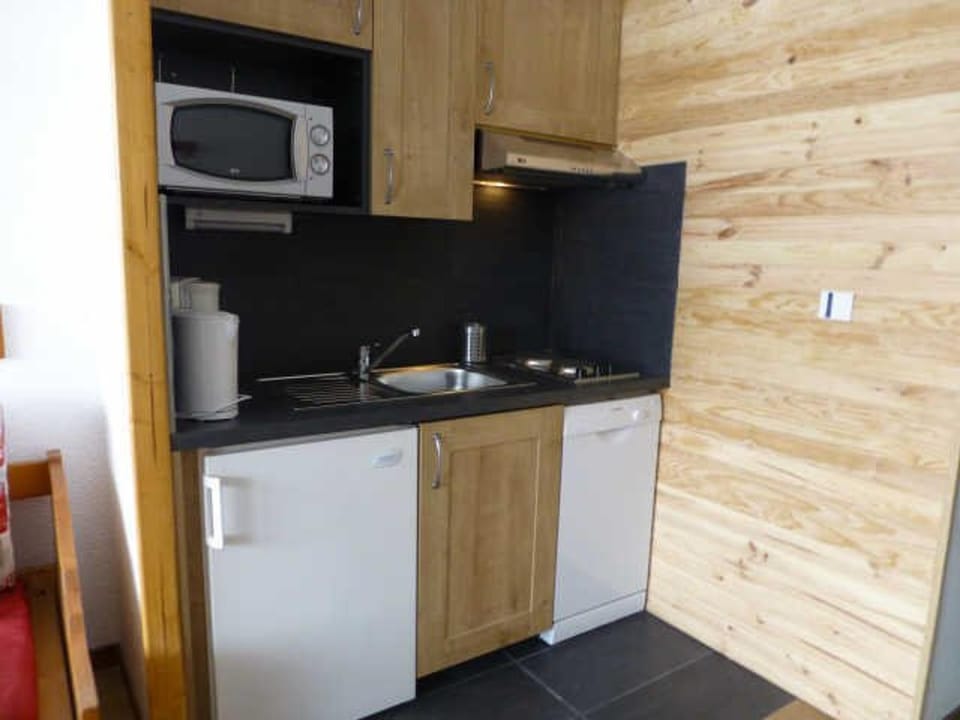 Studio 5 pers. lumineux à 100m des pistes avec balcon, casier à skis et animaux acceptés - FR-1-405-51 Apartment in Huez
