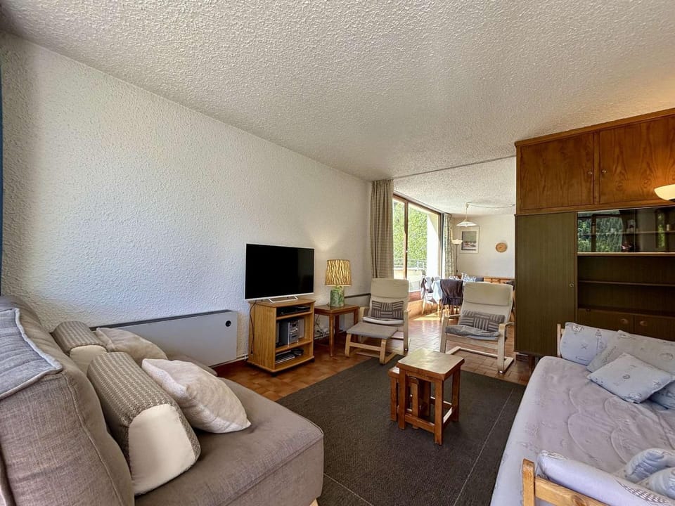 Appartement cabine 6 pers avec balcons, proche pistes - Serre-Chevalier, Chantemerle Cabin in Saint-Chaffrey