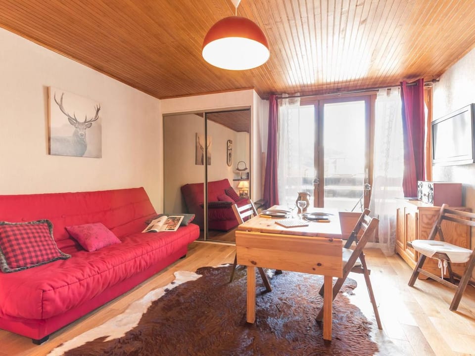 Studio rénové près des pistes, parking, cuisine équipée - FR-1-330F-63 Apartment in Saint-Chaffrey