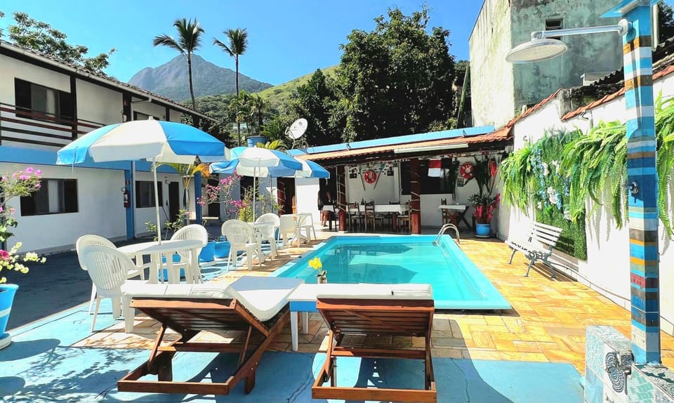 Natural landscape, Swimming pool, sunbed