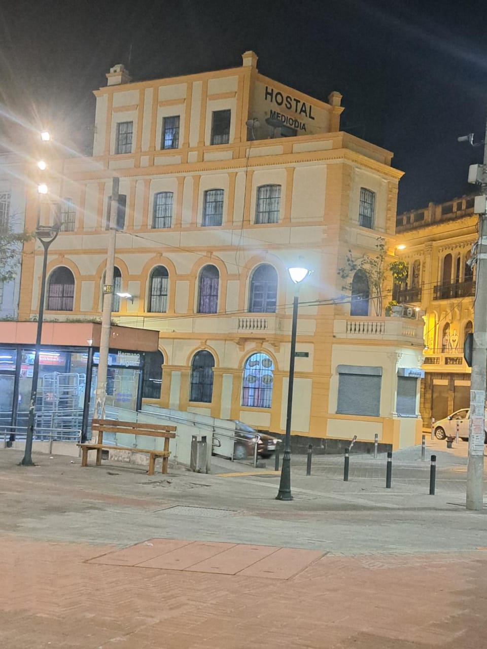 Property building, Night
