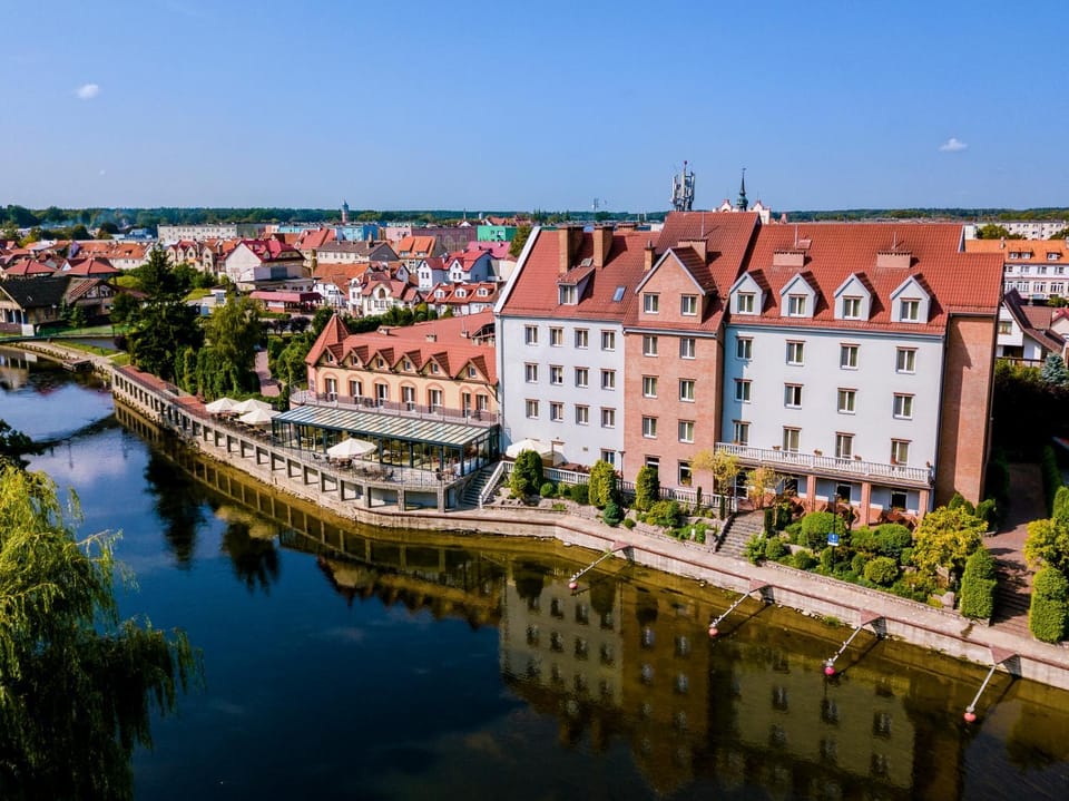 Property building, Day, River view