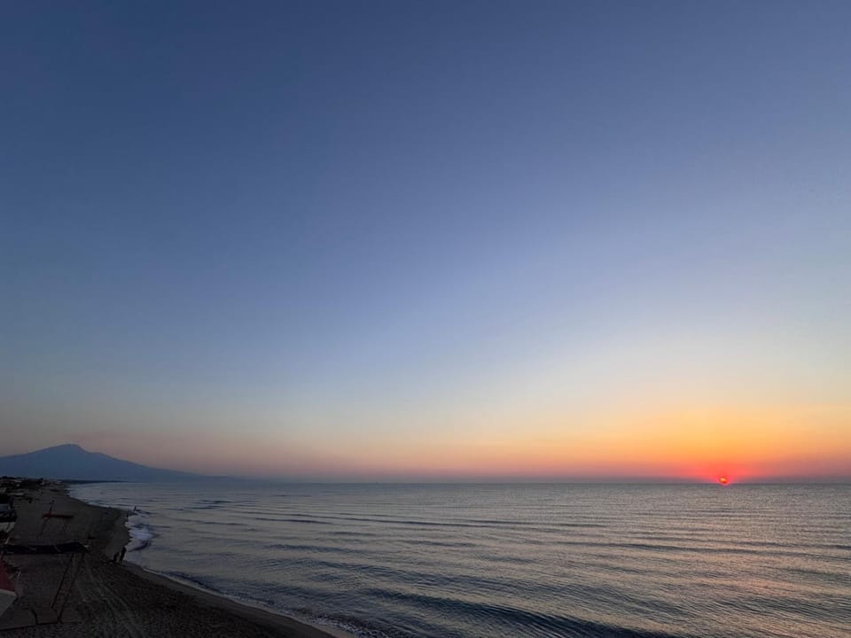 Natural landscape, Beach, Sea view, Sunrise, Sunset