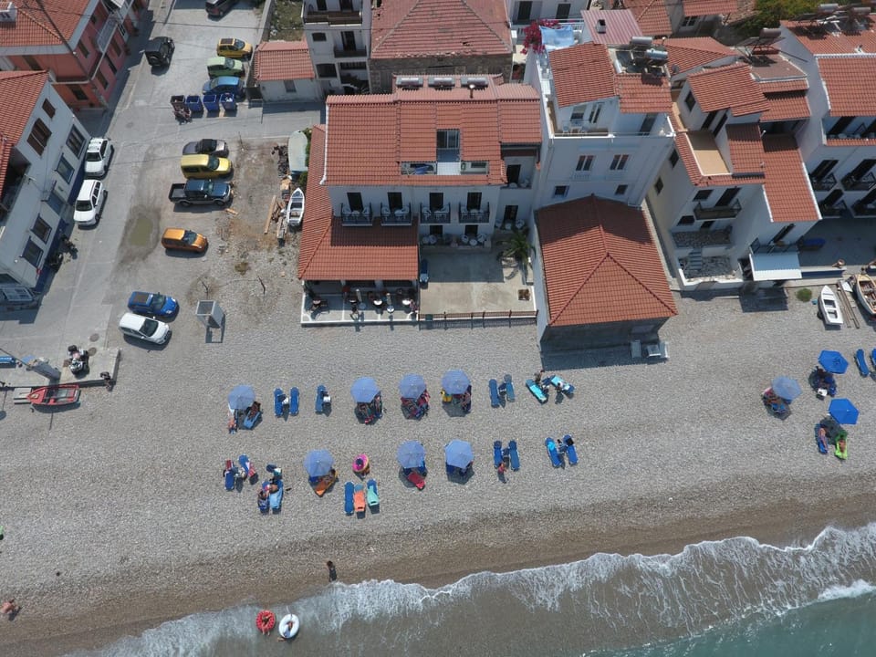 Bird's eye view, Beach, Sea view