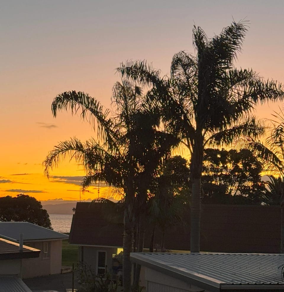 Property building, Sunset