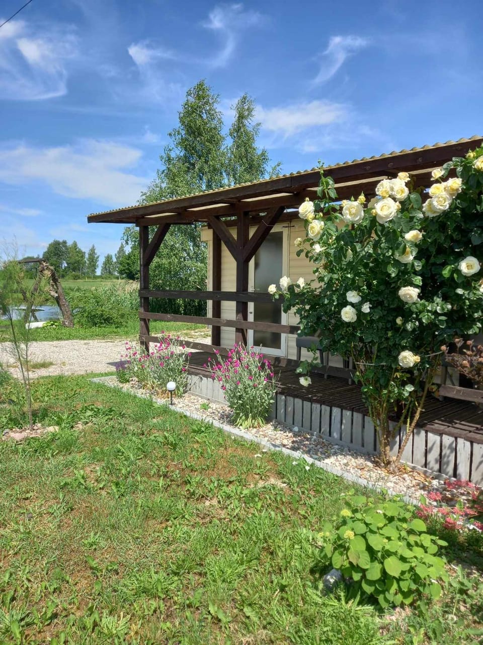 Domki i pokoje nad stawem koło Mrągowa Farm Stay in Poland