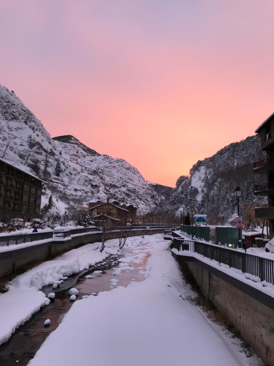 Off site, Natural landscape, Winter, Sunrise