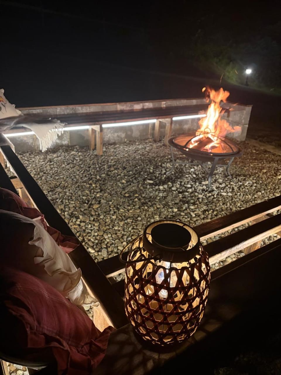 Night, Natural landscape, BBQ facilities, Garden, Hot Tub